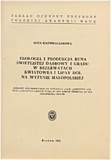 Studia Naturae Nr 5 (1971)