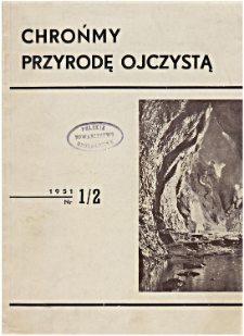 Chrońmy Przyrodę Ojczystą R. 7 nr 1/2 (1951)