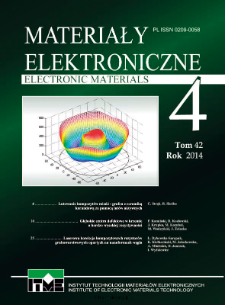 Electronic Materials 2014 V.42 No 4