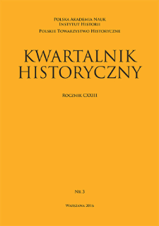 Kwartalnik Historyczny R. 123 nr 3 (2016), In memoriam
