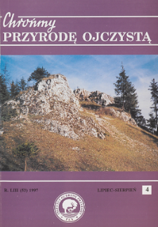 Chrońmy Przyrodę Ojczystą Tom 53 z. 4 (1997)