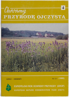 Chrońmy Przyrodę Ojczystą Tom 51 z. 4 (1995)