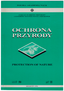 Ochrona Przyrody R. 50 cz. II (1992)