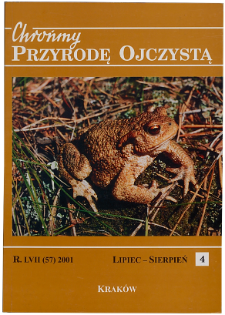 Chrońmy Przyrodę Ojczystą Tom 57 z. 4 (2001)