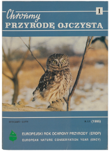 Chrońmy Przyrodę Ojczystą Tom 51 z. 1 (1995)