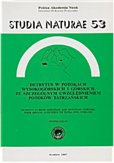 Studia Naturae Nr 53 (2007)