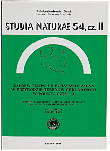 Studia Naturae Nr 54 cz. II (2008)