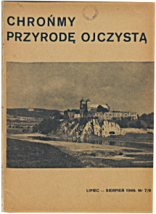 Chrońmy Przyrodę Ojczystą R. 5 nr 7/8 (1949)