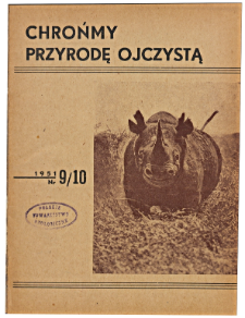 Let’s protect Our Indigenous Nature Ann. 7 no. 9/10 (1951)